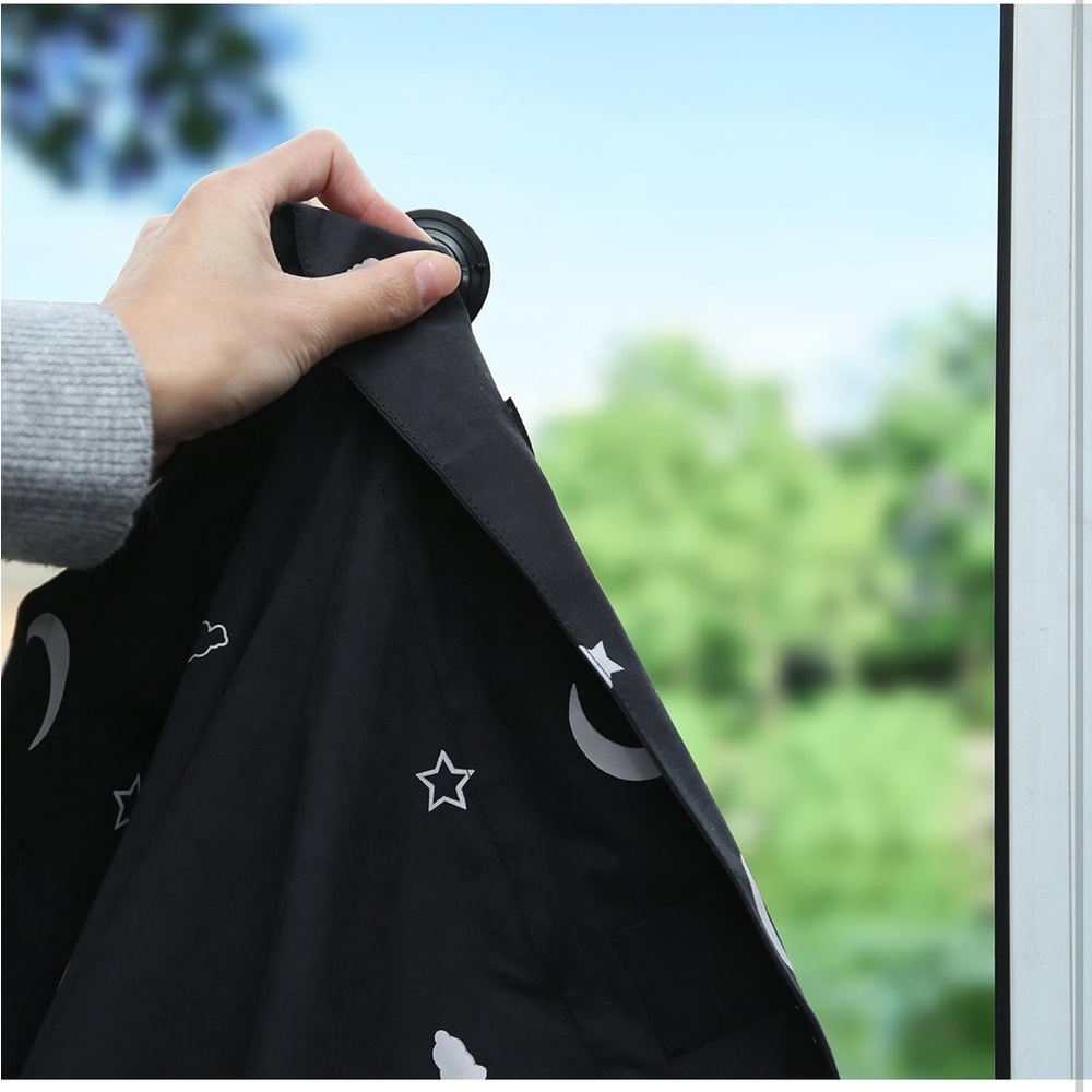 Black Star Portable Blackout Curtain